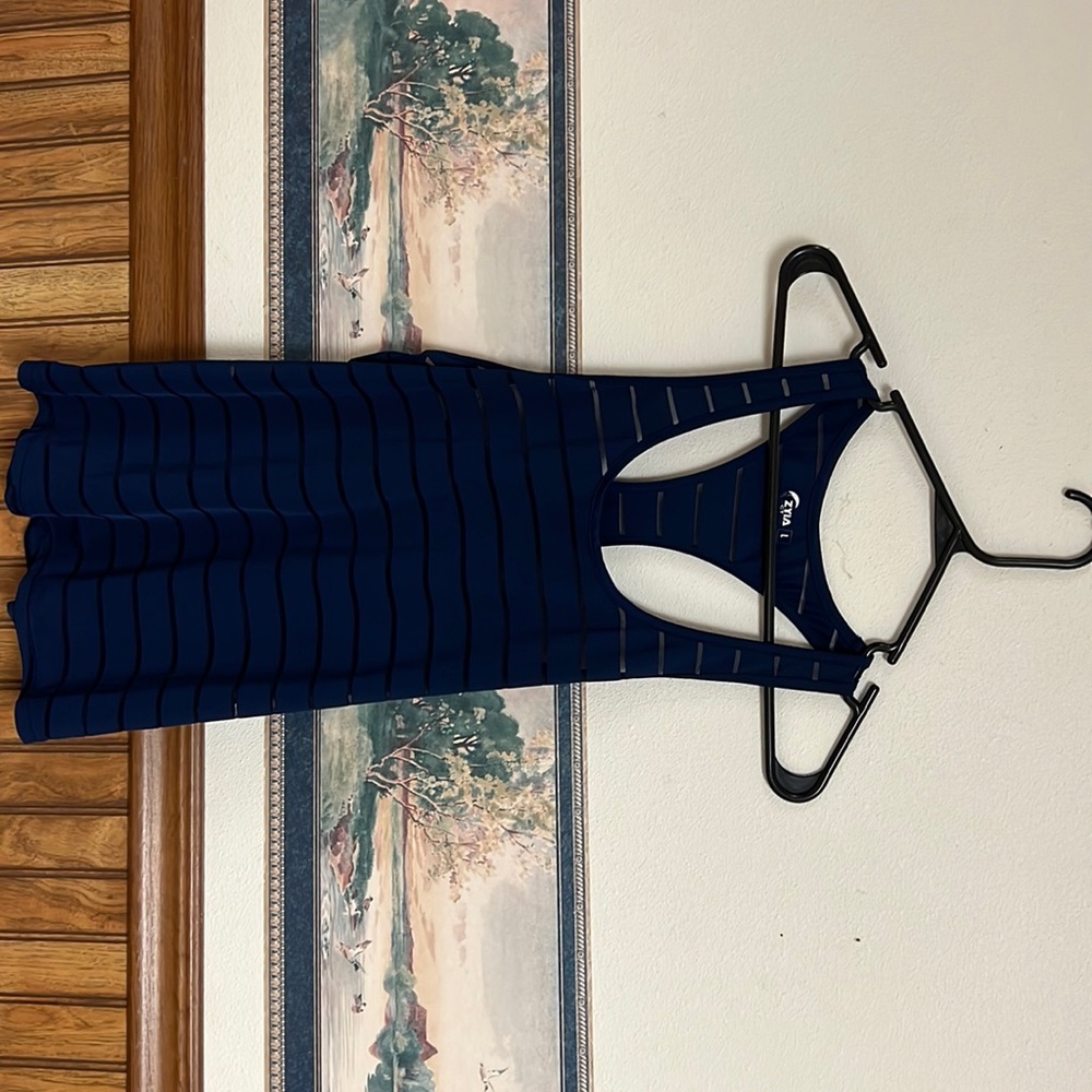 Zyia Navy Blue Havana Tank